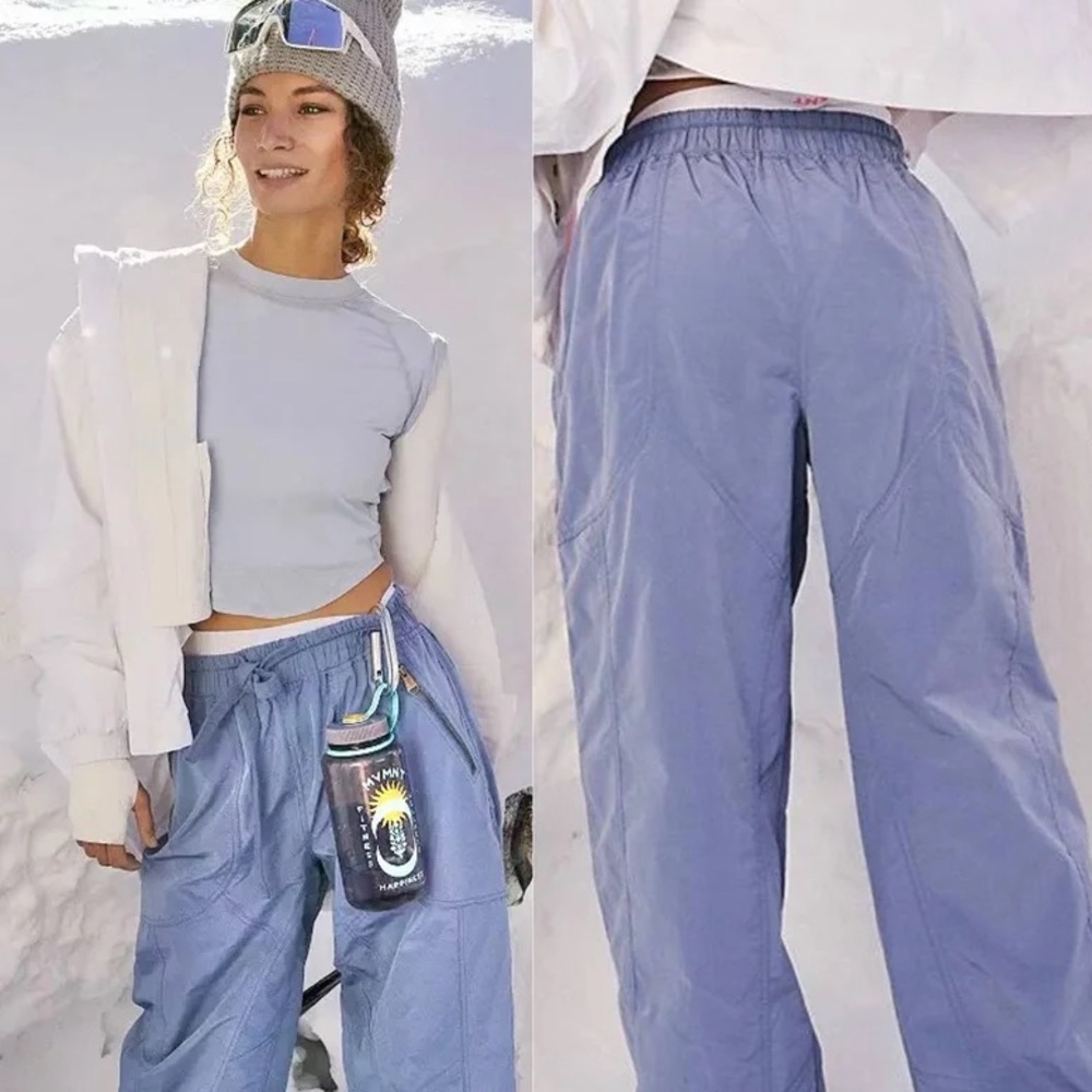 🔥NWT🔥 FREE PEOPLE BLUE DUST STADIUM PANTS